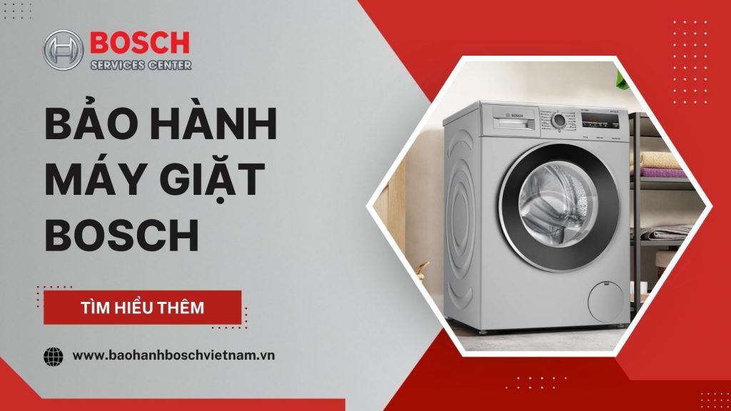 Bảo hành máy giặt Bosch