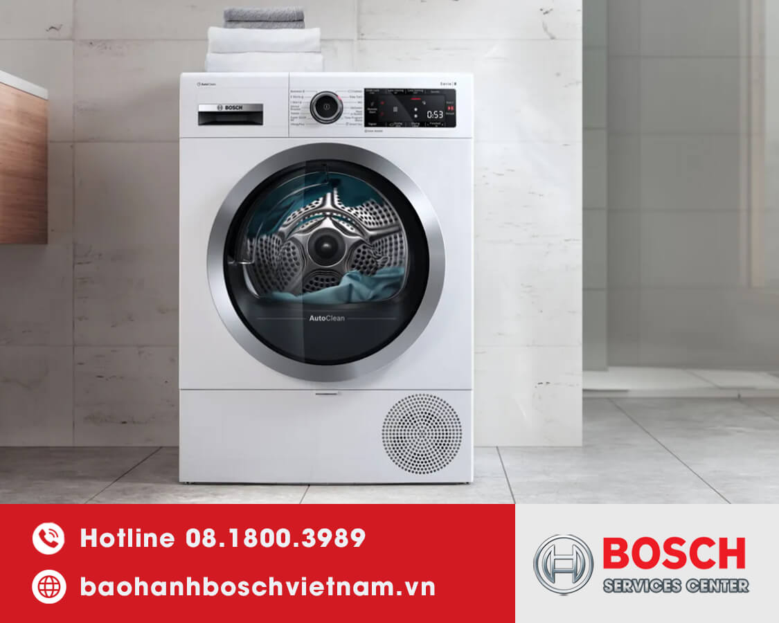 Sửa chữa máy sấy quần áo Bosch
