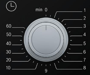 Núm chỉnh thời gian lò vi sóng Bosch BEL520MS0K