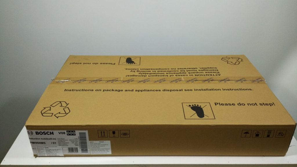 vỏ hộp của bếp