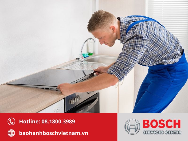 Cần gọi kỹ thuật viên khi bếp từ Bosch lỗi E4 xuất hiện bất thường